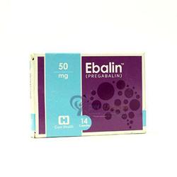 Ebalin 50mg Tablets 14s
